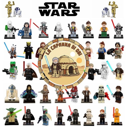 Lego star wars minifigures - star,